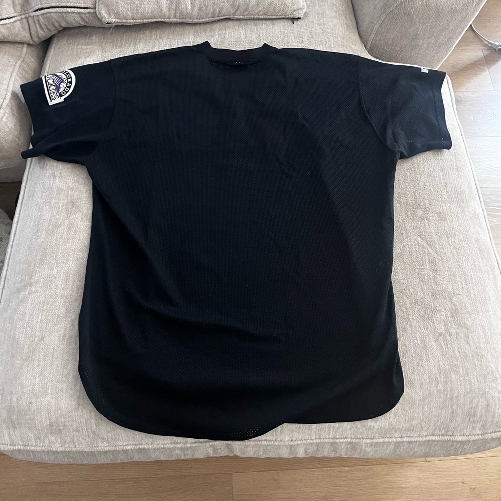 Vintage Russell Athletic Diamond Collection Colorado Rockies MLB Jersey Size 52 - Picture 6 of 6